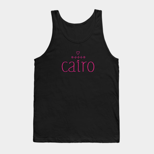 Cairo Egypt Tank Top by designspeak